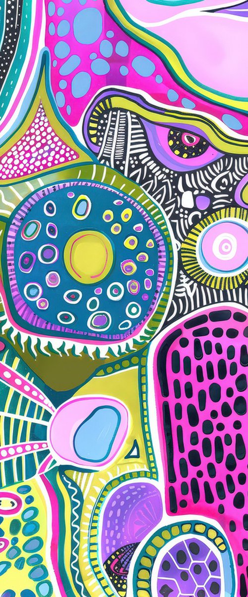 Geometric abstraction #20 by V+V Kniazievi