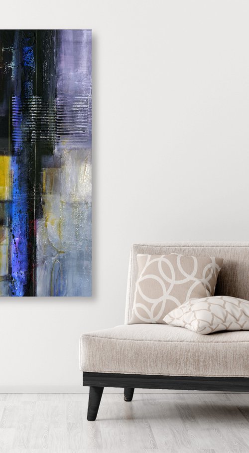 Secret Story 1 - Large Abstract Painting by Kathy Morton Stanion by Kathy Morton Stanion