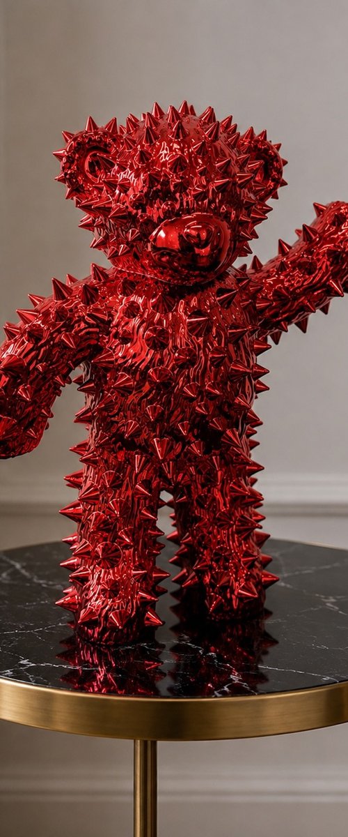 Handle With Care Red by Santicri