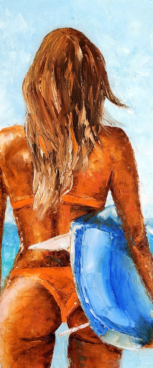 Fresh wind Surfer Girl by Yulia Berseneva