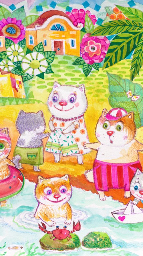 Funny summer by Oxana Zaika