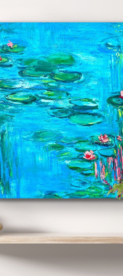 "Summer pond" by Julia Borg