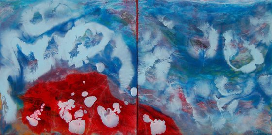 Red Planet (Diptych)