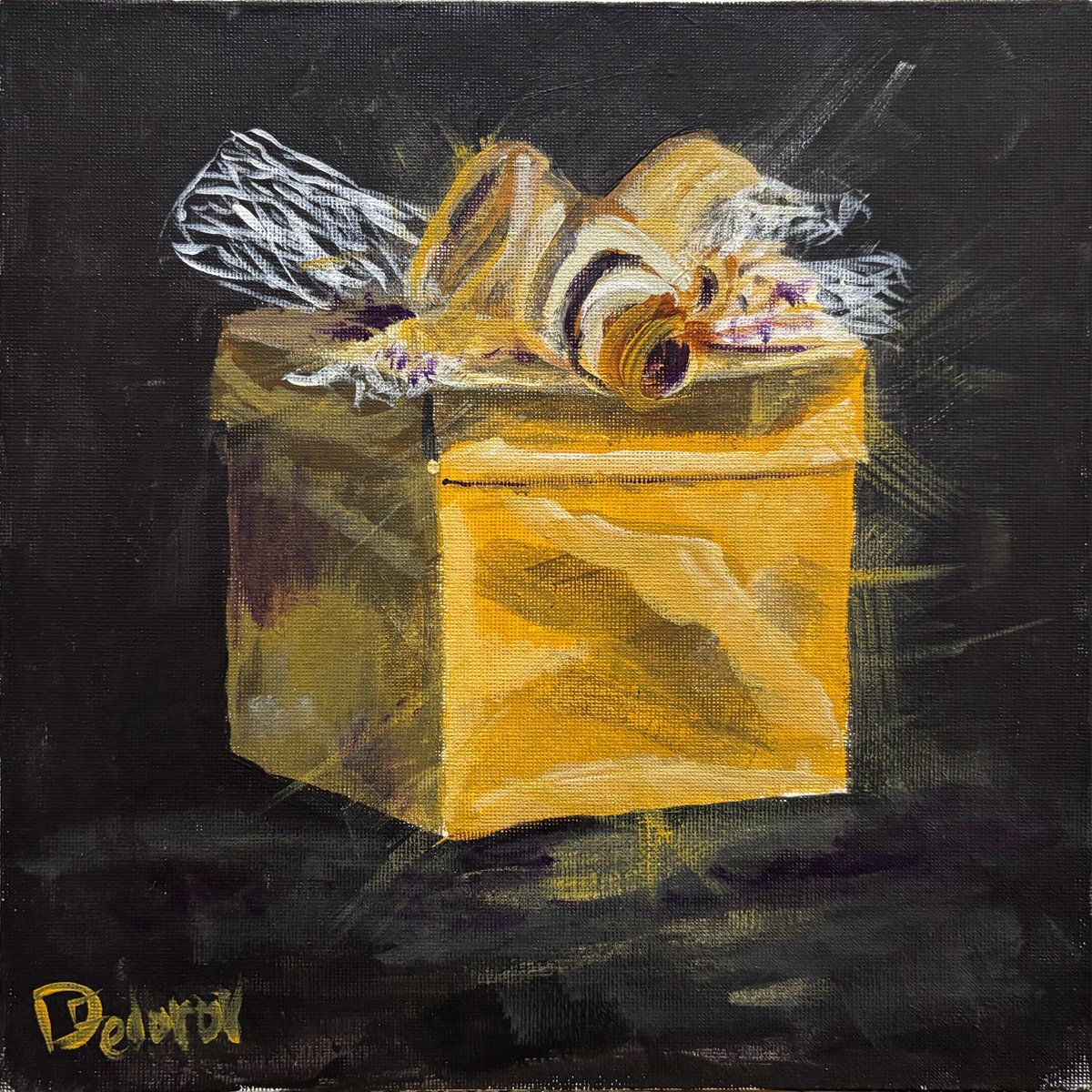 The Golden Gift By Dmitry Fedorov, 10 X 10, Artwork For Sale On Artfinder
