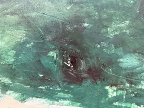 Green horse