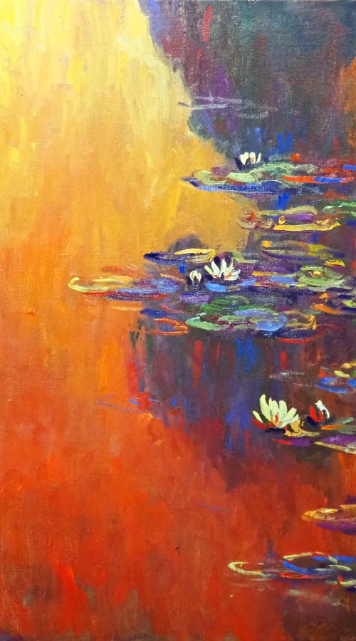 Water Lilies by Yuanyuan Liu