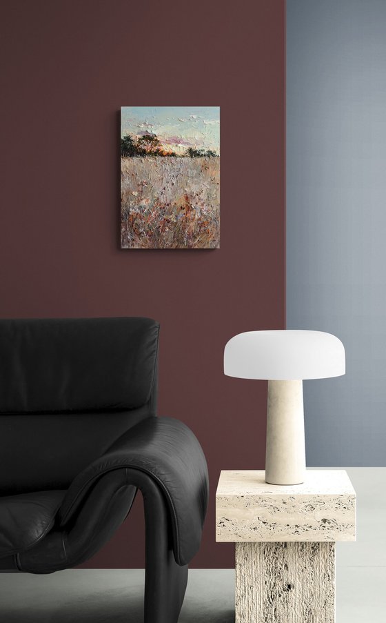 Evening Wildflower Field