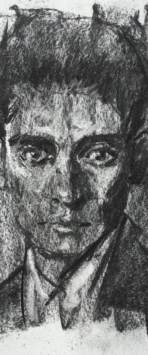 Portrait of Franz Kafka by Dominique Dève