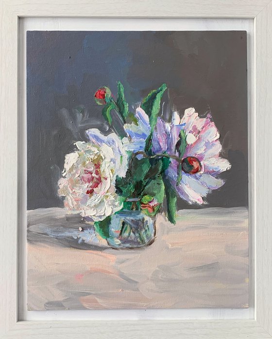 Peonies.