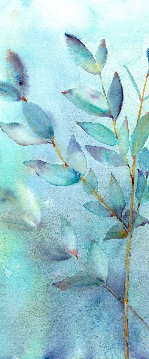 Sprigs of Eucalyptus by Anjana Cawdell