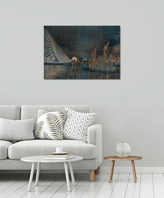 " Rainy Evening in Paris "  Limited Edition 2 / 25
