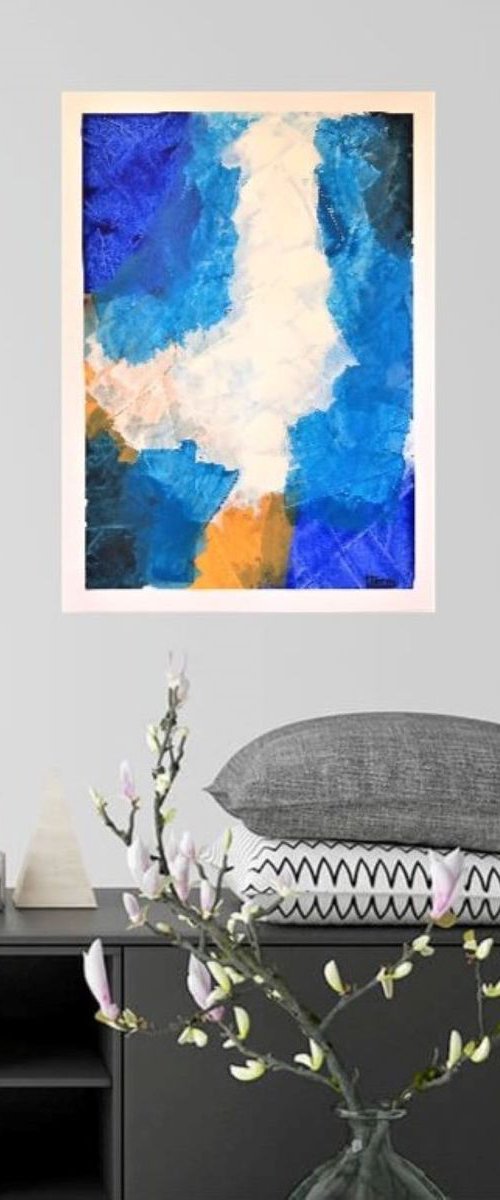 Vibrant Blues by Lucyanne Terni