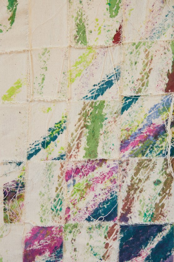 Imprints / Green Pink Blue Yellow Brown