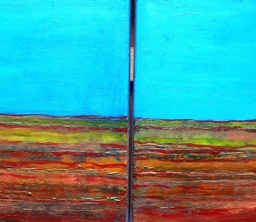 Strata Diptych by Paul J Best