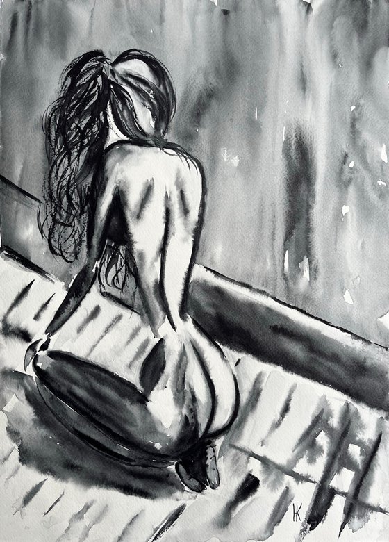 Woman Nude Painting