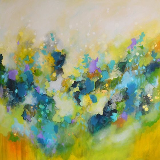 The Light In The Dreams - Large Abstract Painting