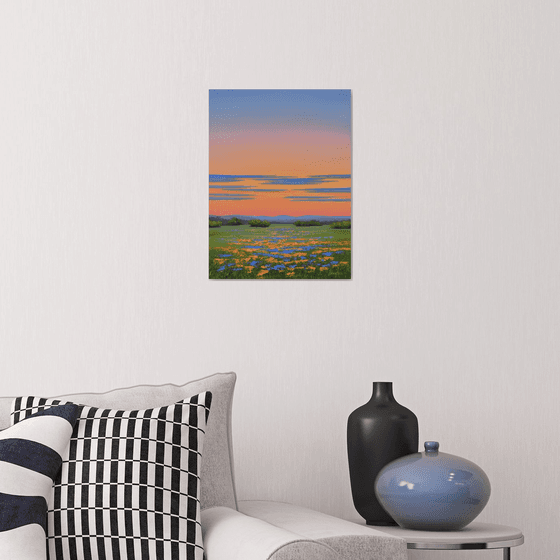 Wildflower Field - Colorful Flower Field Landscape