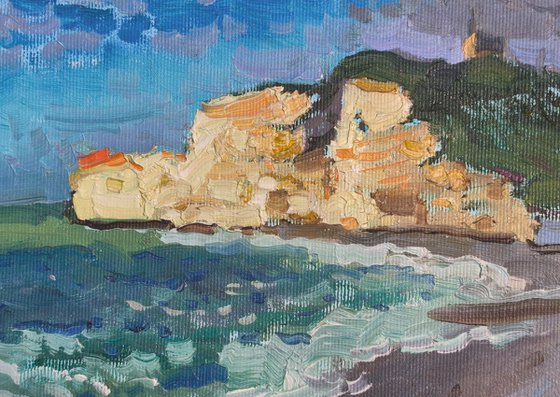 Normandy Etretat Etude 3