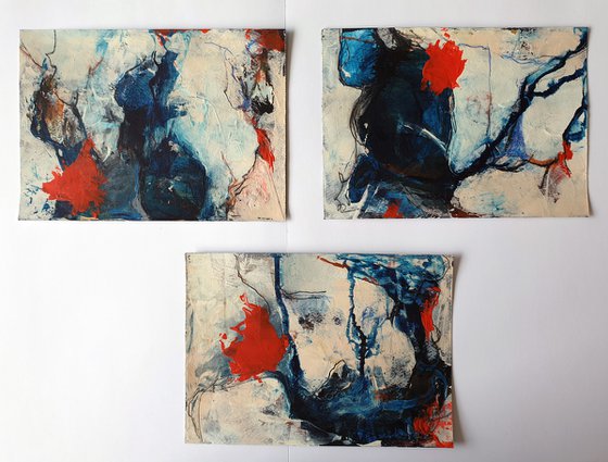 "Conversion no. 2 - triptych