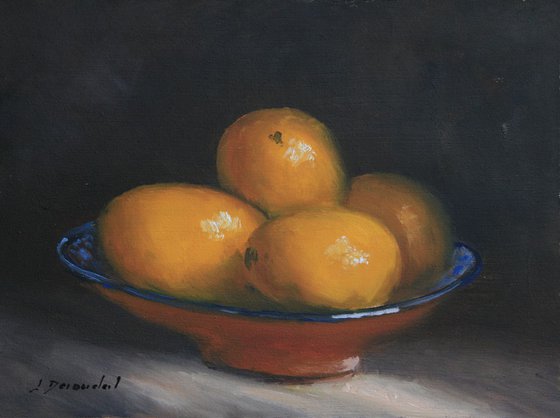 bowl of lemons