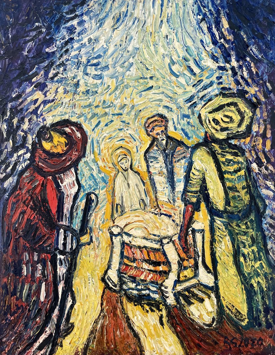 Maria -An Impressionistic By Roman Sleptsuk, 16 X 20, Artwork For Sale On Artfinder