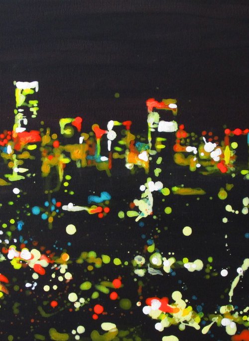 Night at Los Angeles by Kateryna Bortsova