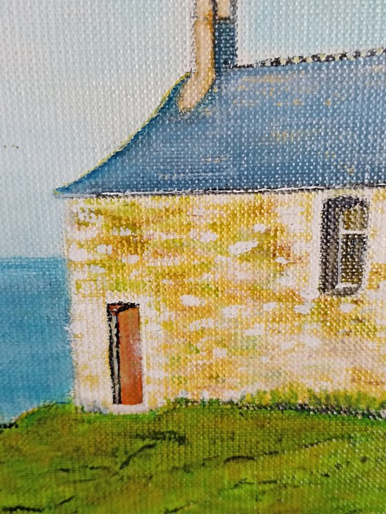 Church and sea