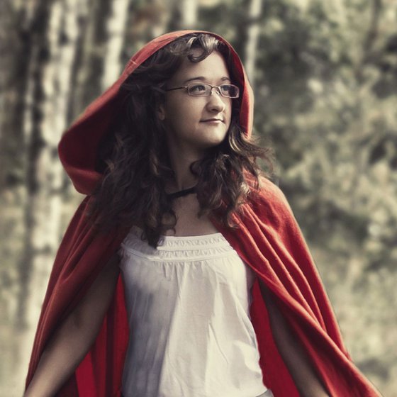 Fine Art Photography Print, Red Riding Hood, Fantasy Giclee Print, Limited Edition of 10