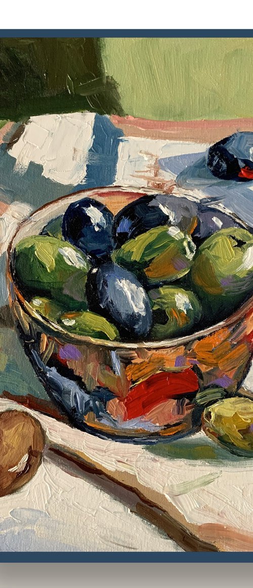 Still life with Olives. by Vita Schagen