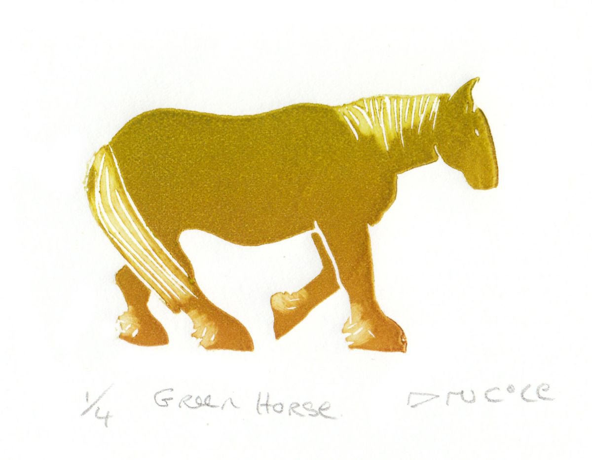 Green Horse by Drusilla Cole