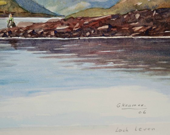 Loch Leven. Scotland