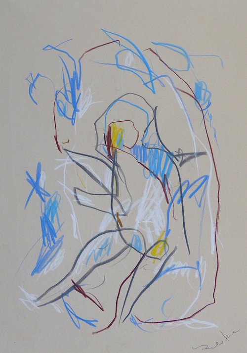 Gestural Research 4, 29x21 cm by Frederic Belaubre