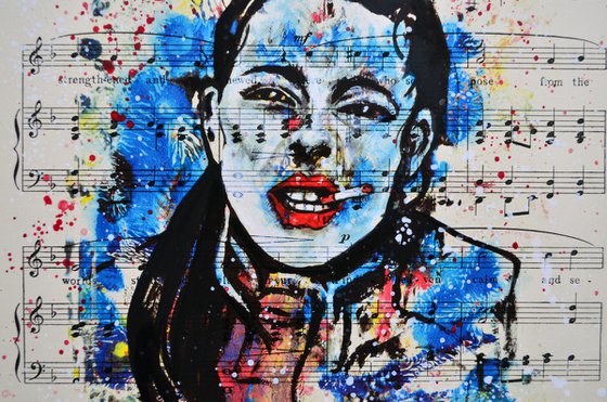 Girl With The Cigarette