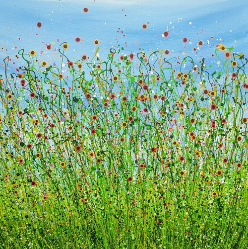 Wild Poppy Meadows #3 by Lucy Moore