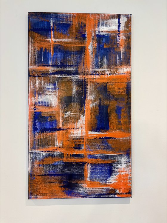Echoes of Fire 50x90х2 cm