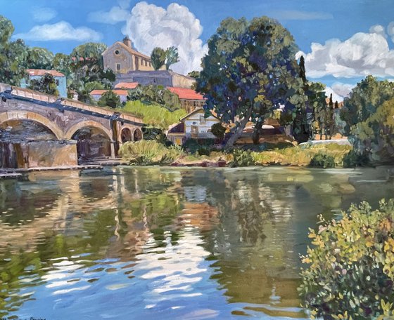 Reflections in the Orb river