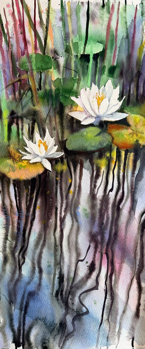 Roots Beneath the Water by Maria Kireev