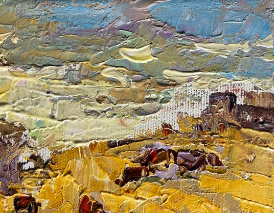 Autumn golden fields