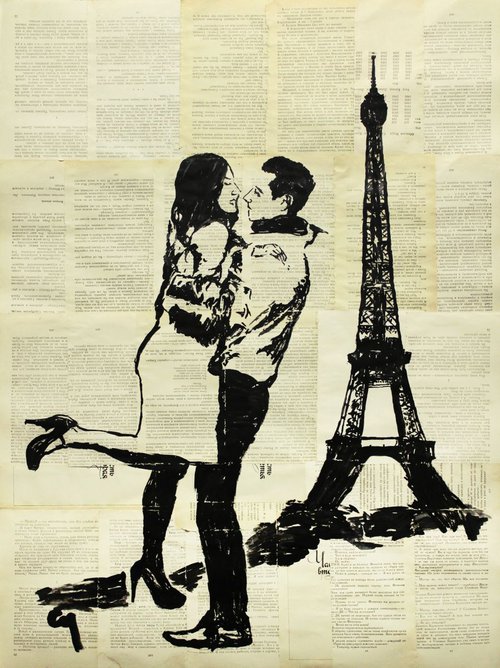 Love and Paris . by Marat Cherny