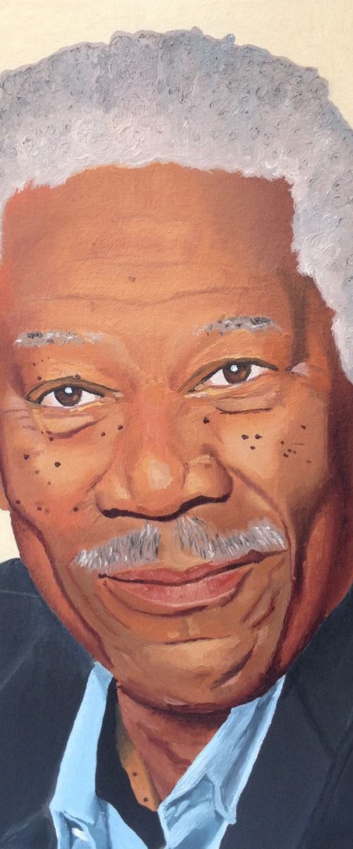 Morgan Freeman by Jill Ann Harper