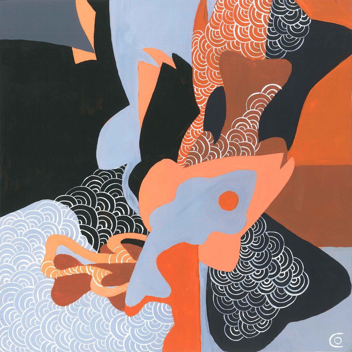 Fish#orange mini by Olga Sennikova