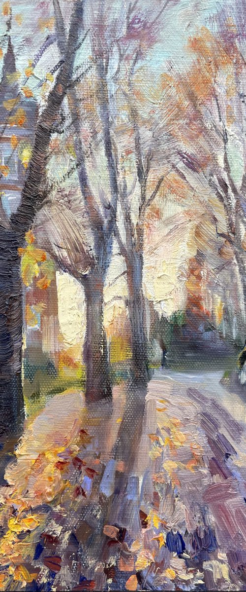 Autumn Leaves. Hampstead Heath by Eugenia Alekseyev