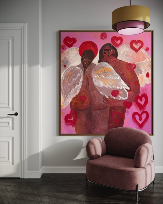 The angel who doesn't want me