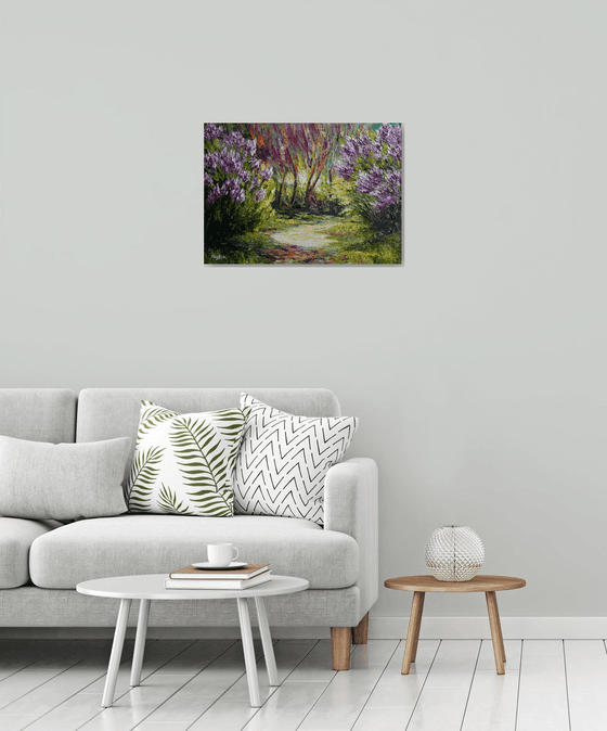 Through Blooming Garden