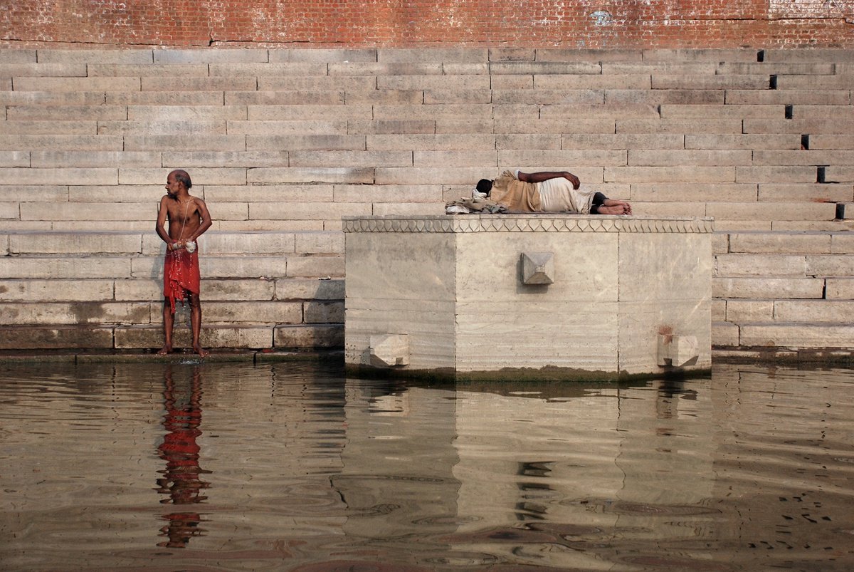 Ganga River - Varanasi by Jacek Falmur