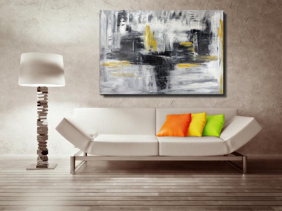 large paintings for living room/extra large painting/abstract Wall Art/original painting/painting on canvas 120x80-title-c696