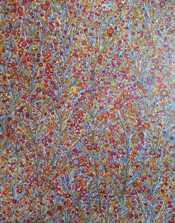 endless field of flowers