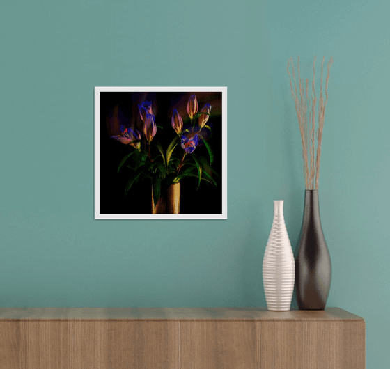 Lillies In The Golden Hour #2/10 Limited Edition Photographic Print