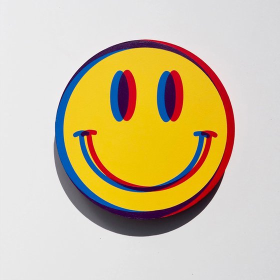 Large '3D' Smiley Face