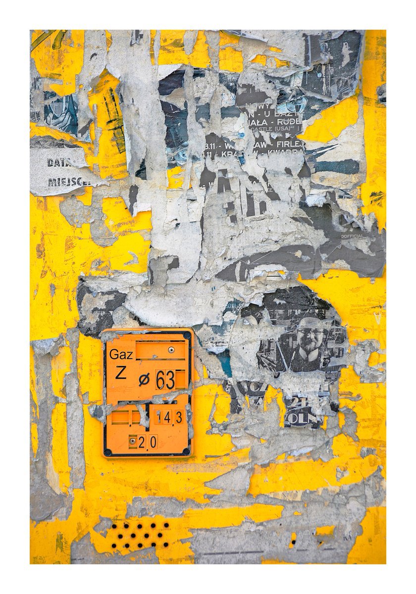 Abstract Photograph By Beata Podwysocka, 20 X 28, Collage And The City, Original Artwork